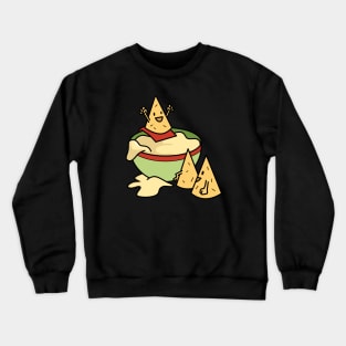 Nacho Lover - Queso Swimming Pool Crewneck Sweatshirt